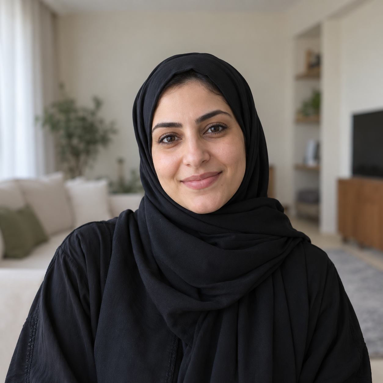 صورة توضيحية مولّدة لامرأة سعودية